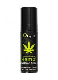 Возбуждающий интимный гель для пар ORGIE Hemp Intense Orgasm - 15 мл. - ORGIE - купить с доставкой в Энгельсе