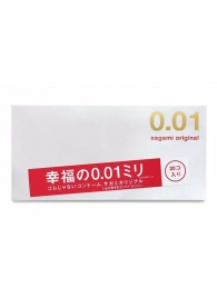 Ультратонкие презервативы Sagami Original 0.01 - 20 шт. - Sagami - купить с доставкой в Энгельсе