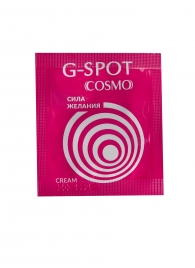 Стимулирующий интимный крем для женщин Cosmo G-spot - 2 гр. - Биоритм - купить с доставкой в Энгельсе