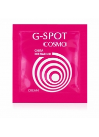 Стимулирующий интимный крем для женщин Cosmo G-spot - 2 гр. - Биоритм - купить с доставкой в Энгельсе