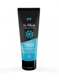 Лубрикант на водной основе Ice Black с ледяным эффектом - 50 мл. - INTT - купить с доставкой в Энгельсе