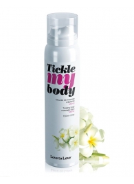 Массажная хрустящая пенка Tickle My Body Monoi с ароматом моной - 150 мл. - Love to Love - купить с доставкой в Энгельсе