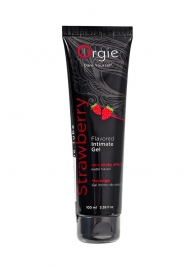 Интимный гель на водной основе Lube Tube Strawberry с клубничным вкусом - 100 мл. - ORGIE - купить с доставкой в Энгельсе