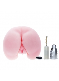 Вибрирующий мастурбатор-попка с ротацией и пультом управления - Baile - в Энгельсе купить с доставкой