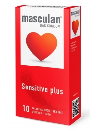 Презервативы Masculan Sensitive plus - 10 шт. - Masculan - купить с доставкой в Энгельсе