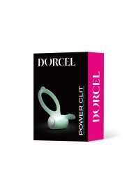 Светящееся в темноте эрекционное виброкольцо Power Clit - Dorcel - в Энгельсе купить с доставкой