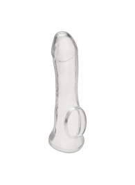 Прозрачная насадка на пенис Transparent Penis Enhancing Sleeve Extension - 15,9 см. - BlueLine - в Энгельсе купить с доставкой