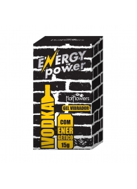 Стимулирующий гель для двоих Energy Power с эффектом вибрации - 15 гр. - HotFlowers - купить с доставкой в Энгельсе