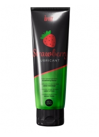 Смазка на водной основе с ароматом клубники Strawberry Lubricant - 100 мл. - INTT - купить с доставкой в Энгельсе