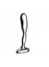 Стальной стимулятор простаты Stainless Steel Prostate Plug - 11,5 см. - b-Vibe - в Энгельсе купить с доставкой