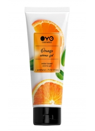 Лубрикант на водной основе OYO Aroma Gel Orange с ароматом апельсина - 75 мл. - OYO - купить с доставкой в Энгельсе