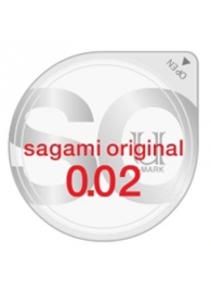 Ультратонкий презерватив Sagami Original - 1 шт. - Sagami - купить с доставкой в Энгельсе