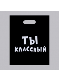 Пакет «Ты классный» - 31 х 40 см. - Сима-Ленд - купить с доставкой в Энгельсе