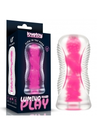 Светящийся в темноте мастурбатор 6.0 Lumino Play Masturbator - Lovetoy - в Энгельсе купить с доставкой