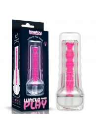 Светящийся в темноте мастурбатор 8.5 Lumino Play Masturbator - Lovetoy - в Энгельсе купить с доставкой