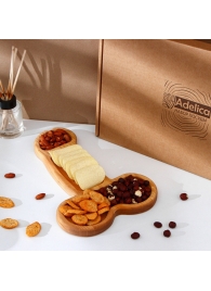 Деревянное блюдо для подачи в форме члена (32,5 х 20 х 1,7 см) - Сима-Ленд - купить с доставкой в Энгельсе