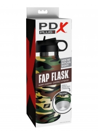 Мастурбатор в камуфляжной колбе Fap Flask - Pipedream - в Энгельсе купить с доставкой