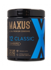 Классические презервативы MAXUS Classic - 12 шт. - Maxus - купить с доставкой в Энгельсе