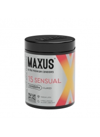 Анатомические презервативы MAXUS Sensual - 15 шт. - Maxus - купить с доставкой в Энгельсе