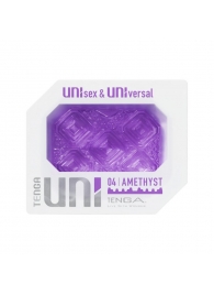 Фиолетовый мастурбатор-стимулятор Tenga Uni Amethyst - Tenga - в Энгельсе купить с доставкой