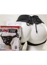 Универсальные трусики Harness UNI strap с корсетом - LOVETOY (А-Полимер) - купить с доставкой в Энгельсе