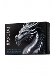 Капсулы для мужчин Erotist Silver Dragon для усиления эрекции - 10 капсул - Erotist Libido Booster - купить с доставкой в Энгельсе