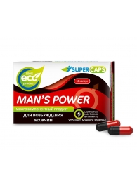 Возбуждающее средство Man’s power - 10 капсул (+1 в подарок) - SuperCaps - купить с доставкой в Энгельсе