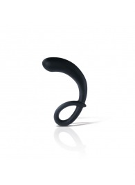 Черный массажер простаты Curving Curt - 13 см. - MyStim - купить с доставкой в Энгельсе
