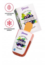 Охлаждающий бальзам для губ «Томный поцелуй» с ароматом черной смородины - 5 мл. - ToyFa - купить с доставкой в Энгельсе