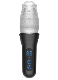 Автоматический мастурбатор Oral Sex Masturbator с функциями ротации, вибрации и фрикций - Secwell - в Энгельсе купить с доставкой