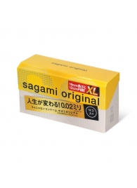 Презервативы увеличенного размера Sagami Original 0.02 XL-size - 12 шт. - Sagami - купить с доставкой в Энгельсе