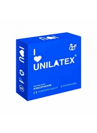 Классические презервативы Unilatex Natural Plain - 3 шт. - Unilatex - купить с доставкой в Энгельсе