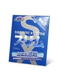 Презерватив Sagami Xtreme FEEL FIT 3D - 1 шт. - Sagami - купить с доставкой в Энгельсе