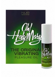 Масло унисекс с эффектом вибрации Oh! Holy Mary - 6 мл. - Nuei cosmetics - купить с доставкой в Энгельсе