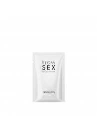 Полоски для орального секса Slow Sex Oral Sex Strips - 7 шт. - Bijoux Indiscrets - купить с доставкой в Энгельсе