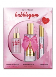 Набор средств для массажа и ласк Bubblegum Play Kit - Bijoux Indiscrets - купить с доставкой в Энгельсе