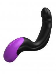 Черно-фиолетовый вибромассажёр простаты Hyper-Pulse P-Spot Massager - Pipedream - в Энгельсе купить с доставкой