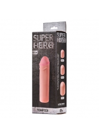 Фаллоудлинитель SUPER HERO Tempter - 16 см. - Lola Games - в Энгельсе купить с доставкой