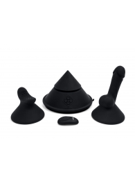 Конусный вибромассажер Cowgirl Cone с 2 насадками - CowGirl - купить с доставкой в Энгельсе