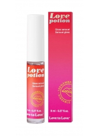 Возбуждающий блеск для губ Love Potion - 8 мл. - Love to Love - купить с доставкой в Энгельсе