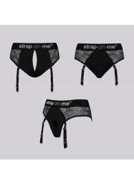Трусики для фиксации насадок Strap-on-me Harness Lingerie Diva XS - Strap-on-me - купить с доставкой в Энгельсе