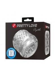 Прозрачный сквозной мастурбатор Crystle - Baile - в Энгельсе купить с доставкой