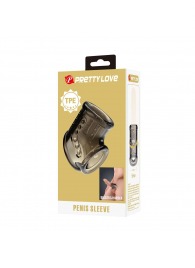 Дымчатая насадка на пенис и мошонку - Baile - в Энгельсе купить с доставкой