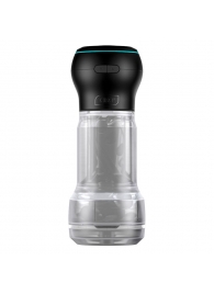 Набор PowerBlow   Feel Pocket Stroker Crystal: мастурбатор и интерактивная насадка - Kiiroo - в Энгельсе купить с доставкой
