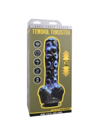 Черно-синяя мини-машина на присоске Tendril Thruster - 21,6 см. - Doc Johnson - купить с доставкой в Энгельсе