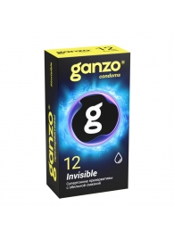 Супертонкие презервативы Ganzo Invisible - 12 шт. - Ganzo - купить с доставкой в Энгельсе