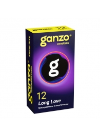 Презервативы с анестетиком для продления удовольствия Ganzo Long Love - 12 шт. - Ganzo - купить с доставкой в Энгельсе