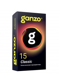 Классические презервативы с обильной смазкой Ganzo Classic - 15 шт. - Ganzo - купить с доставкой в Энгельсе