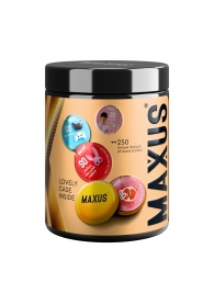 Точечные презервативы MAXUS 2000 Amazing Dots с железным кейсом - 12 шт. - Maxus - купить с доставкой в Энгельсе