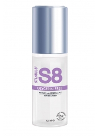 Лубрикант на водной основе S8 Glycerin Free без глицерина - 125 мл. - Stimul8 - купить с доставкой в Энгельсе